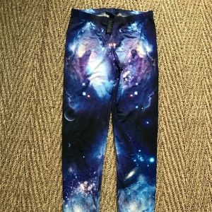 Forever 21 Galaxy Leggings